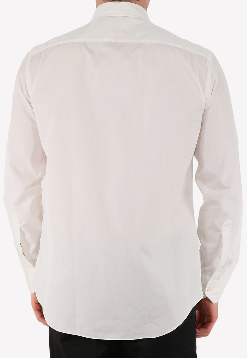 Salvatore Piccolo Pin Point Classic Shirt White THBSKU-IF--20