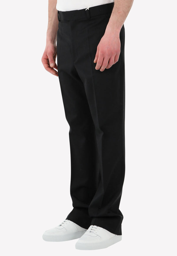 Valentino Tailored Wool Pants Black XV0RBI15804--0NO