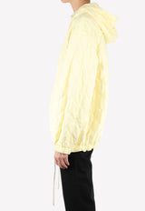 Jil Sander Diamond-Quilt Hooded Jacket Yellow JPPU420777-WU47090TA-106