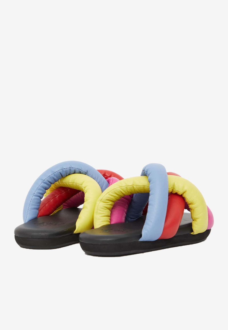 Moncler X JW Anderson JBraided Leather Sandals Multicolor 4C70000-M1994-002