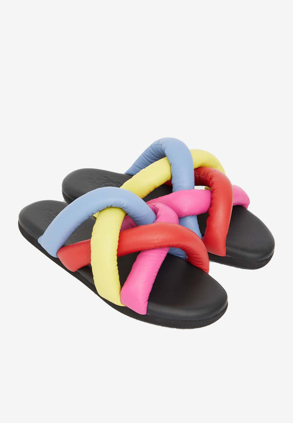 Moncler X JW Anderson JBraided Leather Sandals Multicolor 4C70000-M1994-002