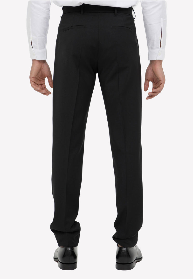 Tonello Tailored Wool Pants Black 01P0930-3209U-990