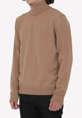 Maison Margiela Cashmere High-Neck Sweater Beige SI1HA0010-S17783-131