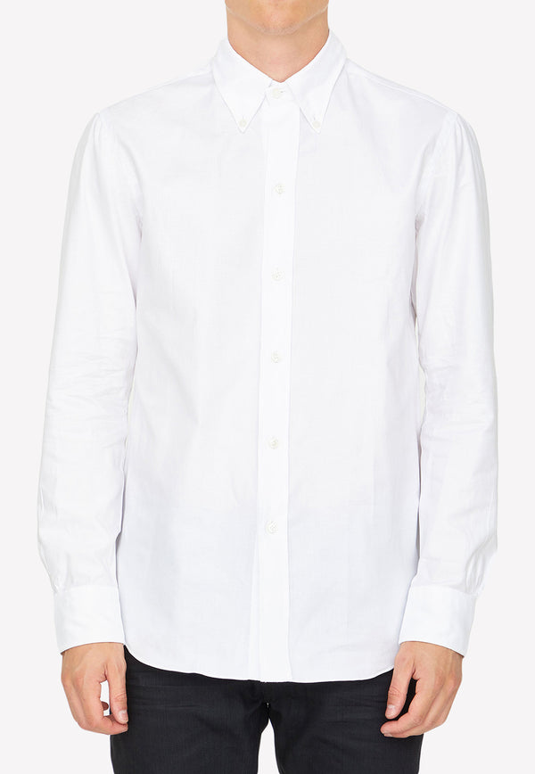 Salvatore Piccolo Long-Sleeved Formal Shirt OR07-CU-OR-07 White