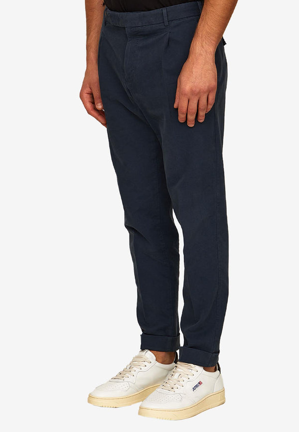 PT Torino Slim-Fit Chino Pants with Peats CO0RTZAZ40FWD-SD49-N385 Blue