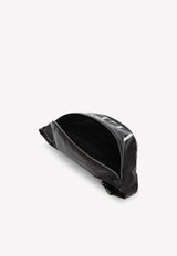 Valentino Garavani VLTN Belt Bag in Smooth Leather Black 2Y2B0B98MWL--0NI