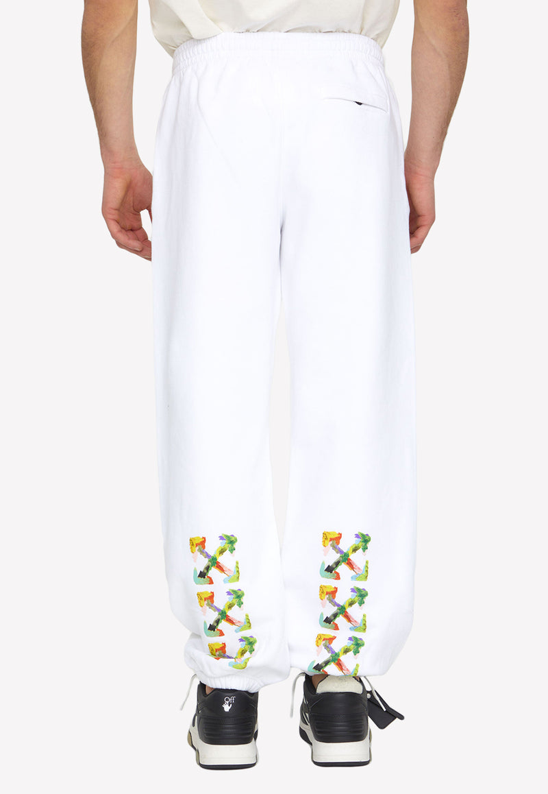 Off-White Brush Arrows Track Pants OMCH029S23FLE002--0184 White