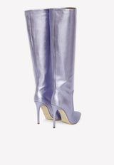 Paris Texas Lilac 150 Knee-High Leather Boots 42590788190389 PX501-XLTM3-VIOLET