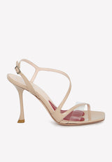 Roger Vivier I Love Vivier 100 Leather Sandals Nude RVW62234700-6NG-5O01