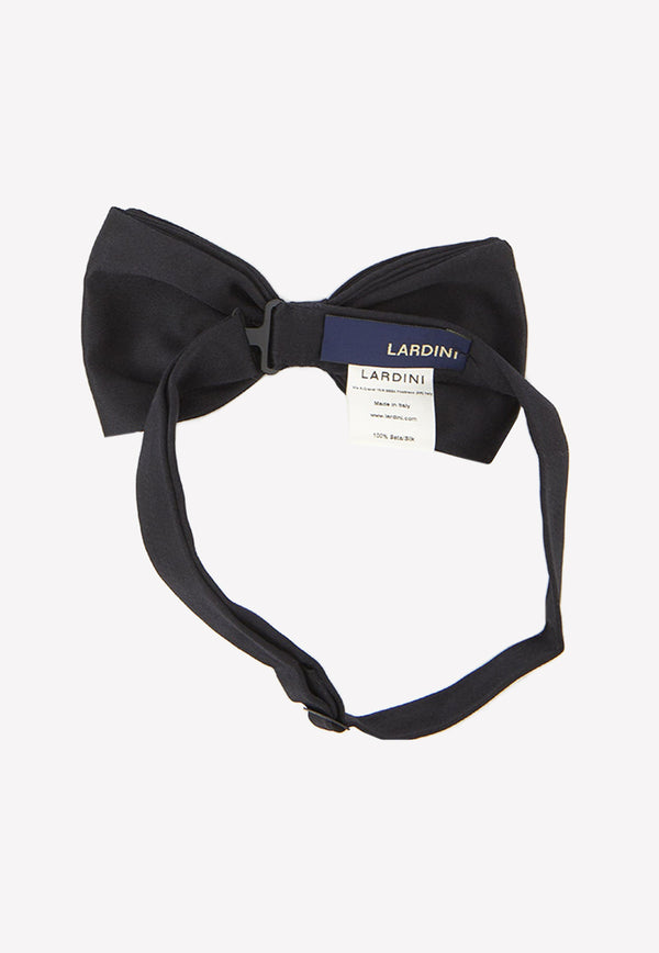 Lardini Silk Bow Tie Black EPPAP13-EP60102-999