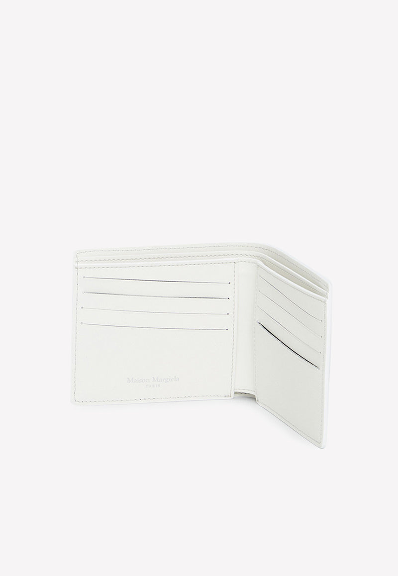 Leather Bi-Fold Wallet Maison Margiela White S35UI0435-P4745-T1003