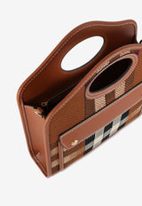 Burberry Mini Check Handbag 42546896601269 8049138--137487
