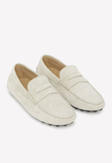 Tod's Gommino Bubble Loafers in Suede 42566210715829 XXM52K00640-RE0-C006