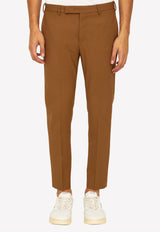 PT Torino Straight-Leg Wool Pants Camel COAFX0Z00FWD-TO55-0080