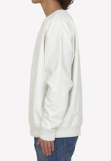 Maison Margiela Crewneck Cotton Sweatshirt S50GU0208-S25520-729 White