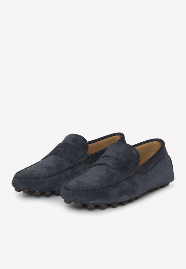 Tod's Gommino Suede Loafers XXM52K00640-RE0-9999 Navy