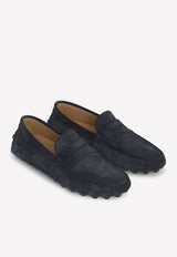 Tod's Gommino Suede Loafers XXM52K00640-RE0-9999 Navy