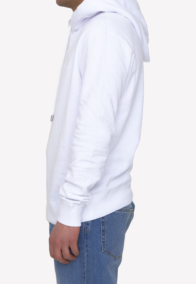 Lanvin Logo-Embroidered Hooded Sweatshirt White RM-HO0001-J210-P23--01