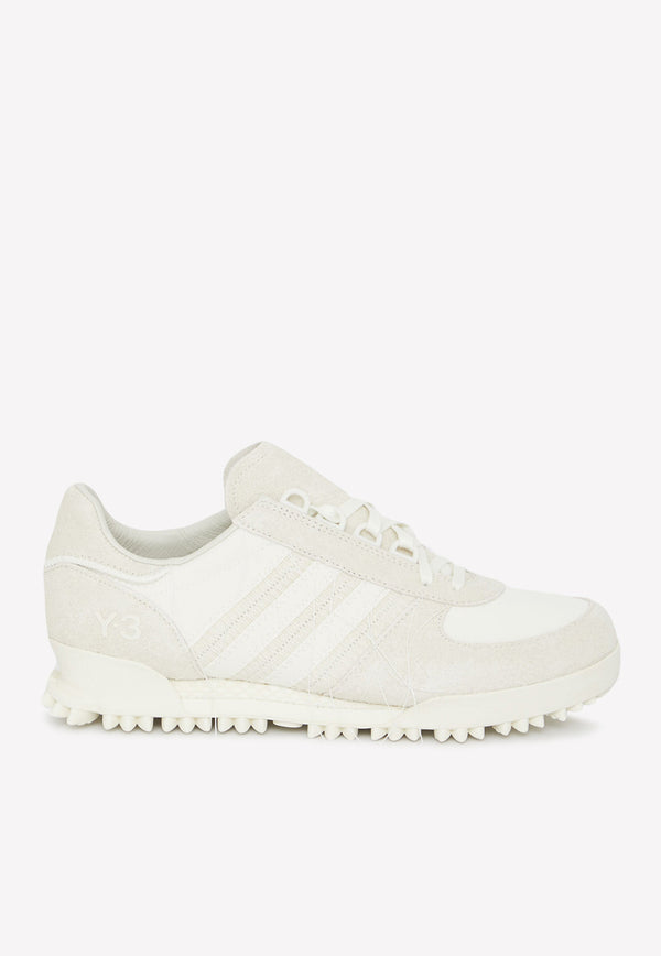 Y-3 Marathon Low-Top Leather Sneakers Off-white ID4121--WHITE