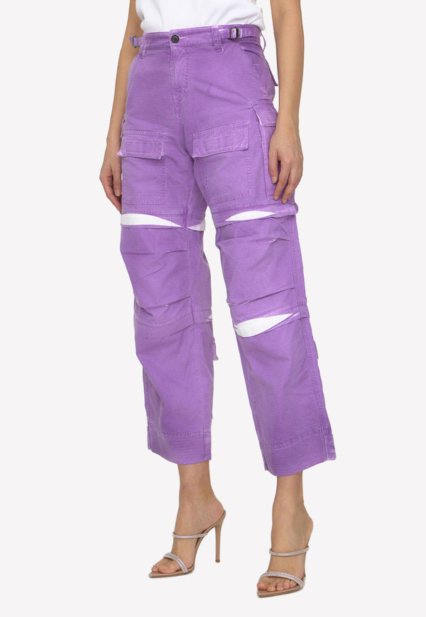 DARKPARK Julia Cargo Pants  C-DPM004C-O518005-APU Purple