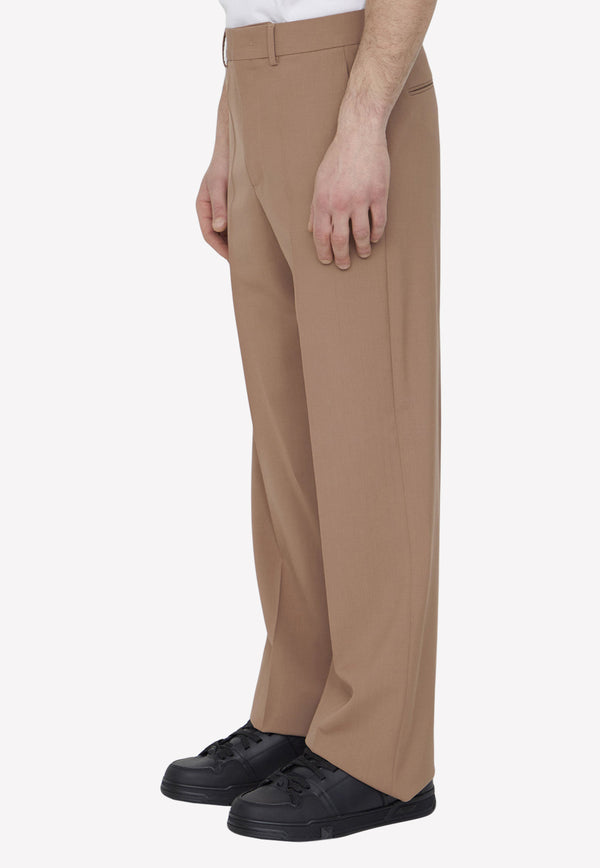 Valentino Wool Tailored Pants Pink 2V0RBK158EJ--LC0