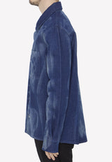 Off-White Body Scan Denim Shirt Blue OMYD050S23-DEN001-6900