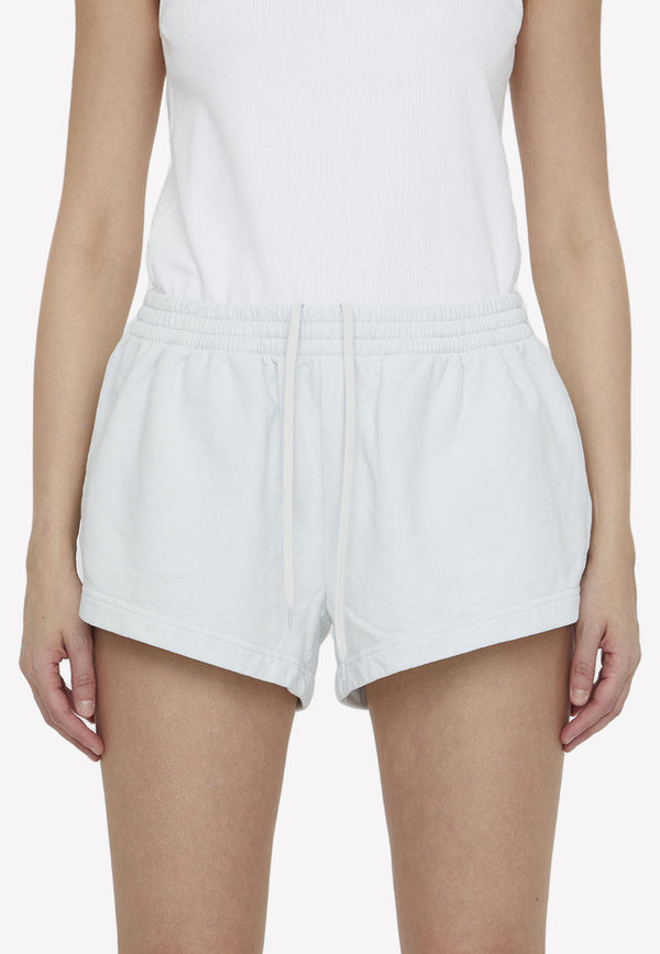 Balenciaga Jersey Sport Shorts White 744725-TNVI6-9012