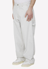 Maison Margiela Utility Denim Pants White S50LA0217-S30857-961