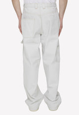 Maison Margiela Utility Denim Pants White S50LA0217-S30857-961