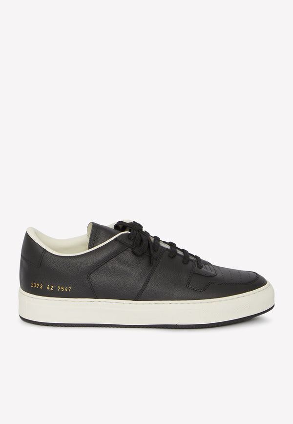 Common Projects Decades Low-Top Sneakers Black 2373--7547