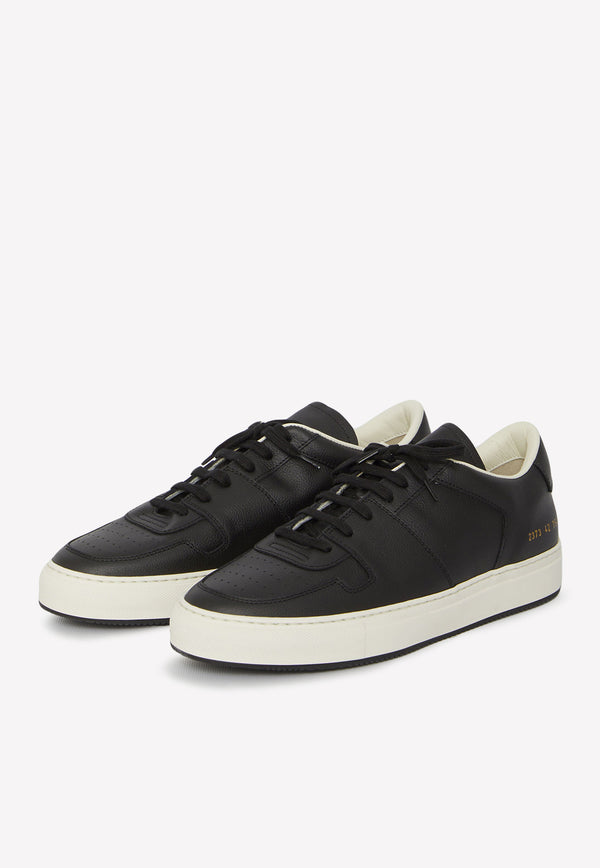 Common Projects Decades Low-Top Sneakers Black 2373--7547