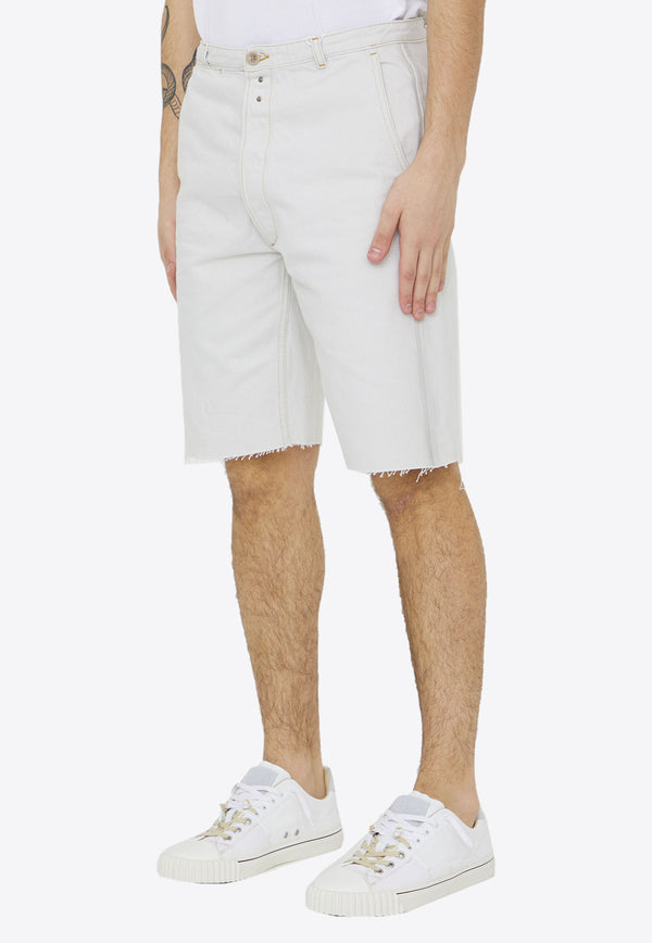 Maison Margiela Bermuda Denim Shorts White S50MU0063-S30857-961