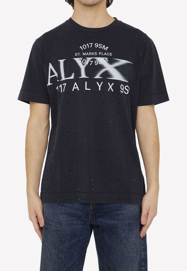 1017 ALYX 9SM Studded Logo T-shirt AAUTS0399FA01--BLK0003 mrtwstd_L