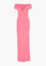 Solace London Marlowe Maxi Dress Pink OS32004PINK