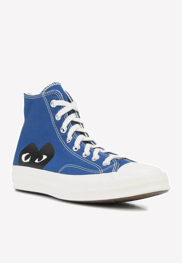 Comme Des Garçons Play X Converse Play Chuck Taylor '70 High-Top Sneakers Blue P1K122000BLUE