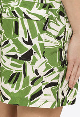 Palm Angels Printed Swim Shorts PMFD002S23FAB001/M_PALMA-5501 Green