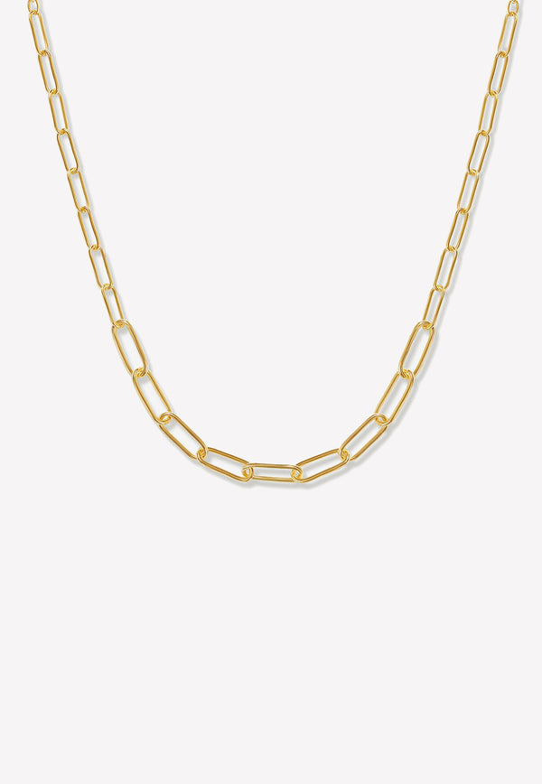 Adornmonde Palmer Chain Necklace Gold ADM260YG