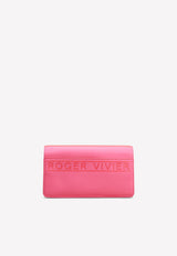 Viv' Choc Jewel Mini Bag in Satin Roger Vivier RBWAOGC0100RS0M820 Pink