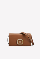 Viv' Choc Shoulder Bag in Leather Roger Vivier RBWAOGW0300MU5S018 Brown