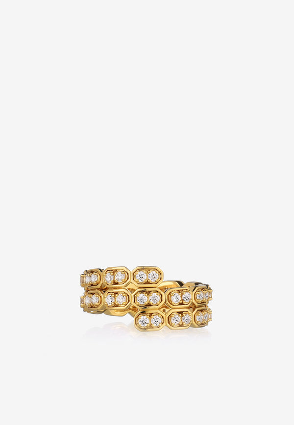 EÉRA Special Order - Roma 18-karat Yellow Gold Diamond Ring Gold RMRIFP01U2