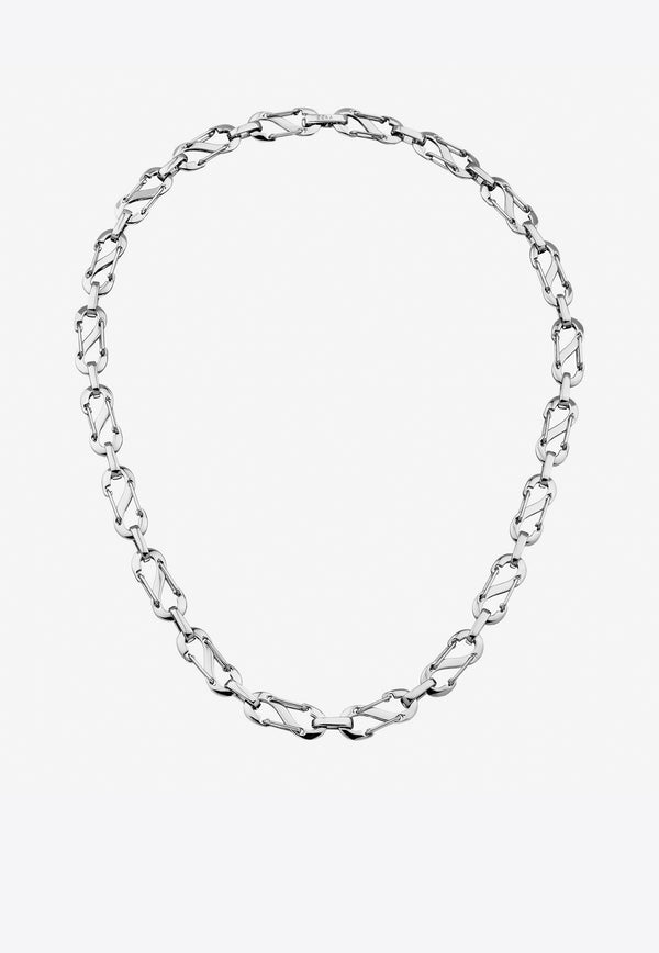 EÉRA Special Order - Romy Chain Necklace in Silver Silver RONEPL05U1