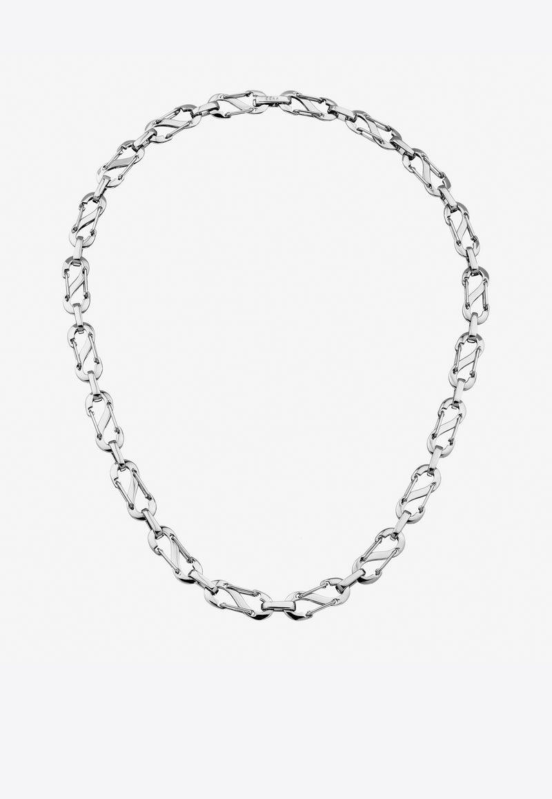 EÉRA Special Order - Romy Chain Necklace in Silver Silver RONEPL05U1