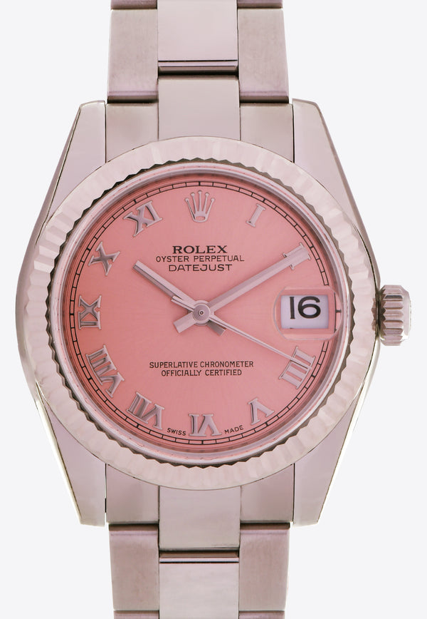 Oyster Perpetual Datejust 31 with Pink Dial