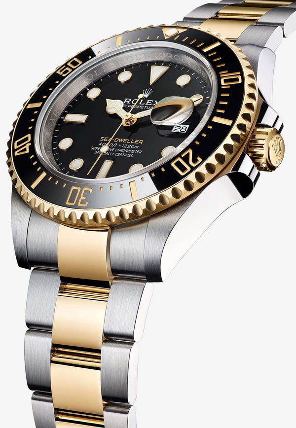 Oyster Perpetual Sea-Dweller 43 Watch in Oystersteel and Yellow Gold