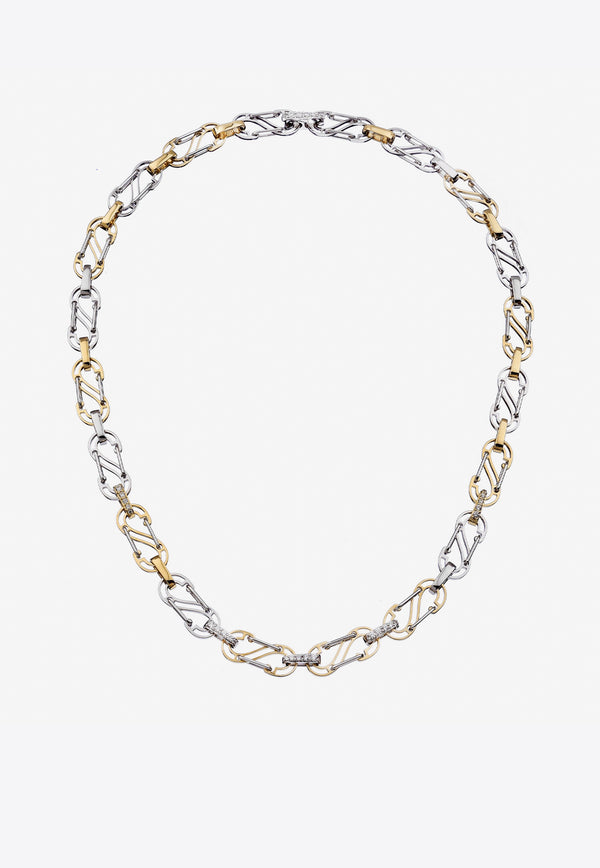 EÉRA Special Order - Soul Romy Chain Necklace in 18k Gold Metallic SRNEPL18U1