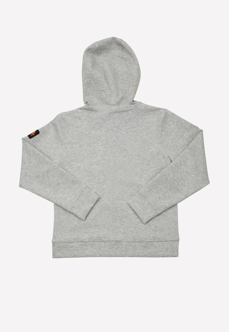 Boys Mini Bertrand Zip-Up Jersey Sweatshirt with Hood