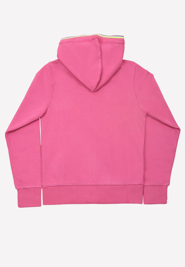 Girls Mini Tiziana-Fleece Zip Up Cotton Sweatshirt with Hood