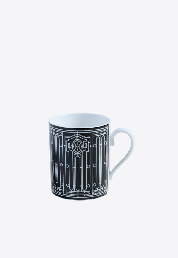 Hermès H Deco N°2 Porcelain Mug Black