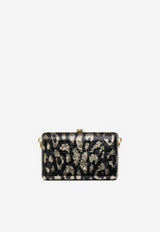 Tom Ford Sequined Leopard Clutch Black L1118T-X55 BLG