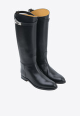 Hermès Jumping Shorter Boots in Calf Leather Black H042138zg 01390